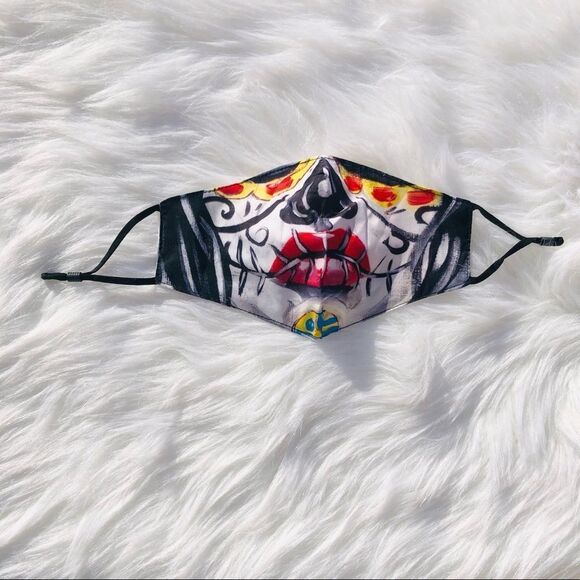 Brand New Halloween Face Mask For ADULTS Scary  Fashion Washable Face Co… - Picture 5 of 6
